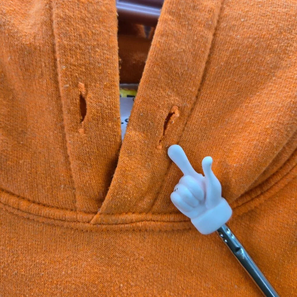 Golf Wang Men‎ Hoodie L Orange Save The Bees Graphic Print Fleece Pullover READ